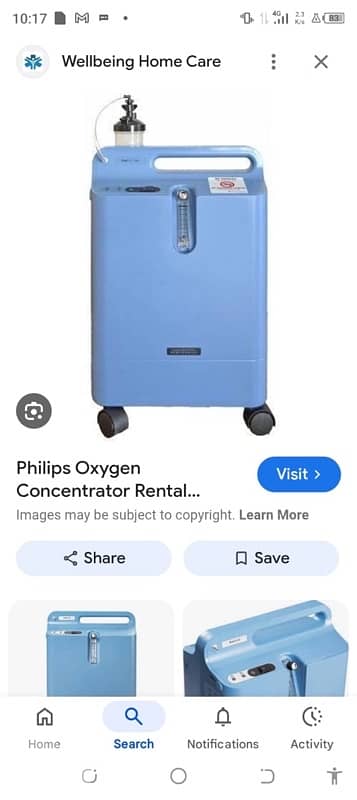 philips oxygen