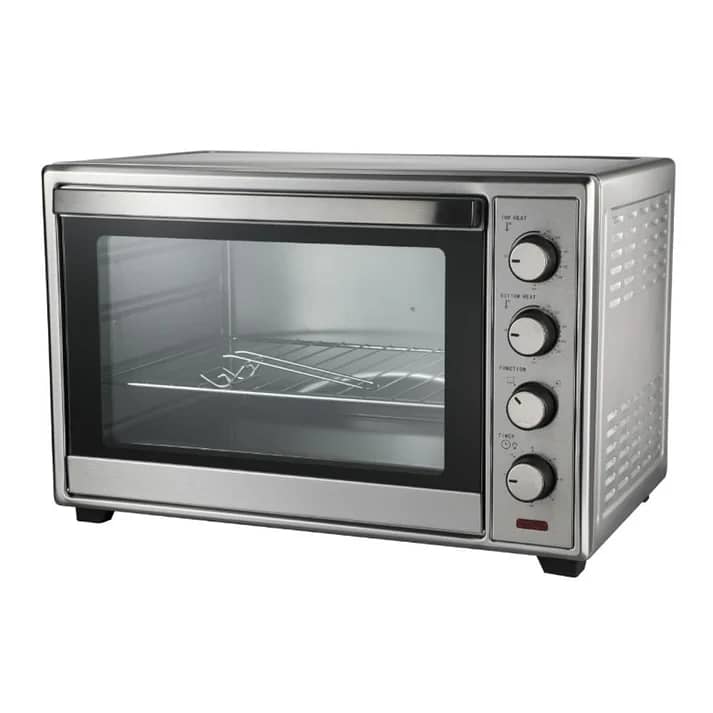 SuperChef 70L Electric Oven BLACK/SILVER + GIFT FOOD CHOPPER 1
