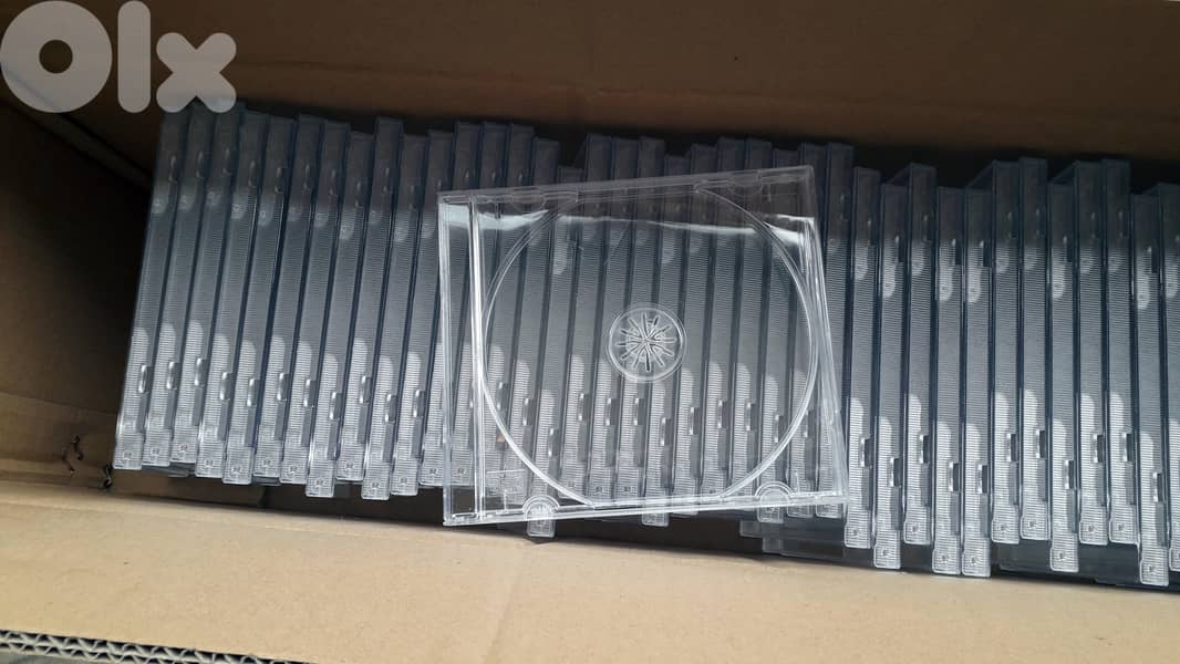 50 Cd dvd blu ray empty cases 1