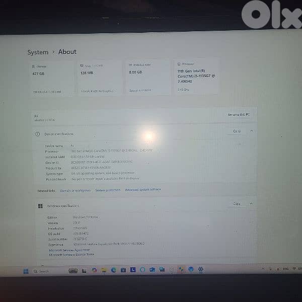 Lenovo Ideapad 3. i5 11th gen. 17inch screen 2