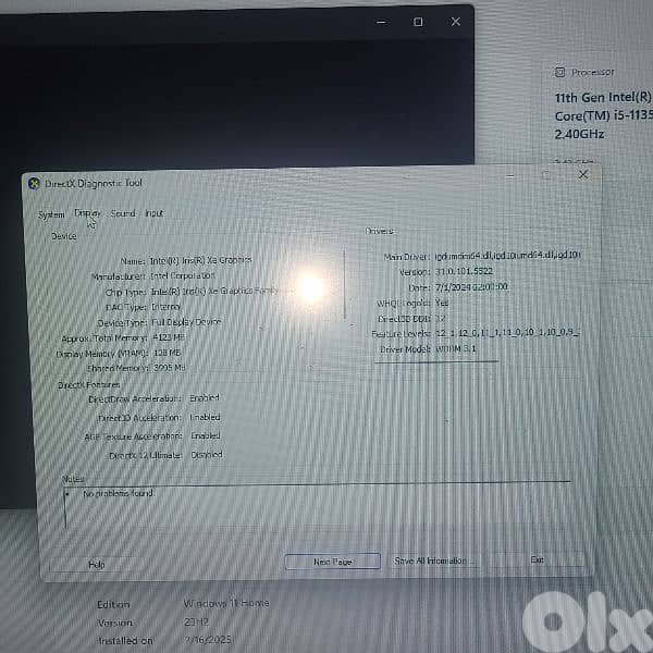 Lenovo Ideapad 3. i5 11th gen. 17inch screen 5