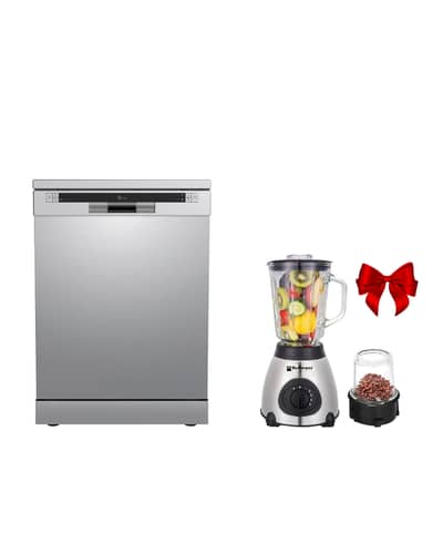 Midea Freestanding Dishwasher 14 SETTINGS + GIFT BLENDER GLASS