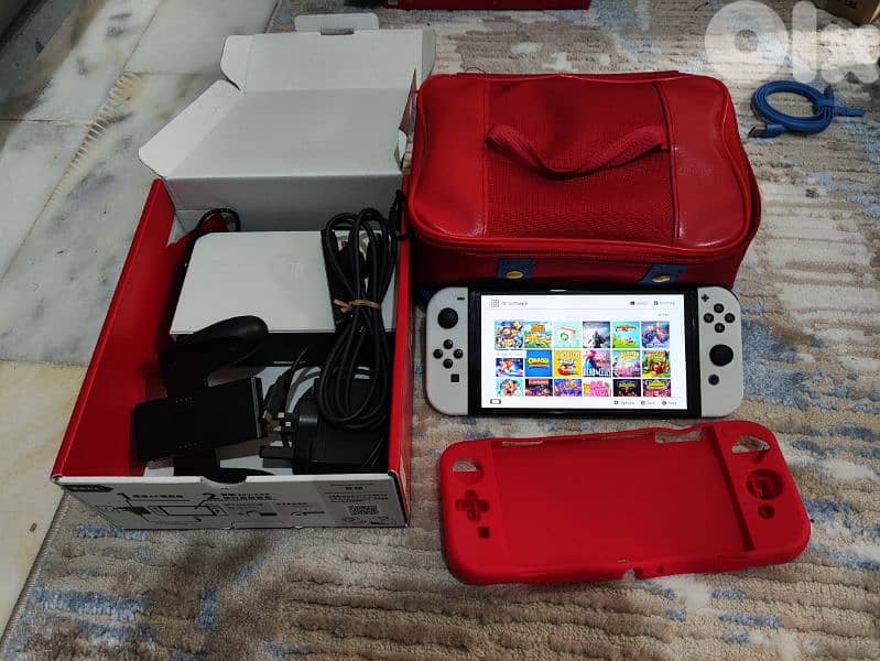 Switch Oled Modded with 128gb of games 1