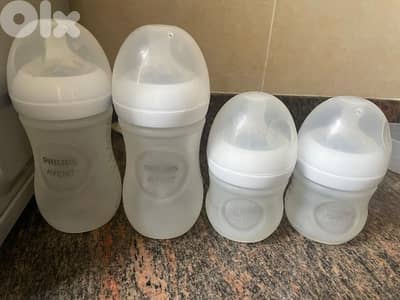 Avent milk bottles