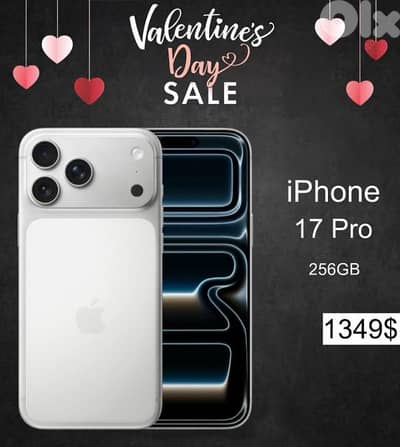 IPHONE 17 PRO (256gb) VALENTINES DAY SALE