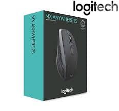 Logitech MX Anywhere 2S Compact Wireless Laser Mouse, Bluetooth , USB 1