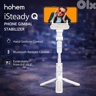 Hohem iSteady Q Phone Gimbal Stabilizer Selfie stick , live streaming