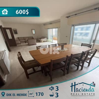 Apartment For Rent In Dik El Mehde