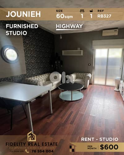 Apartment for rent in Jounieh RB327 شقة للإيجار في جونيه
