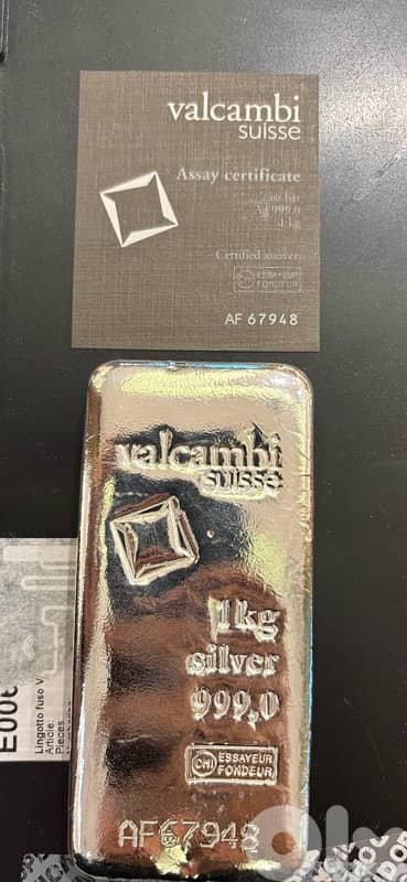 kilo Valcambi Silver