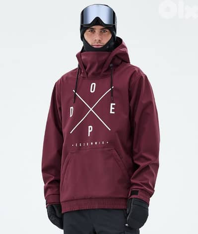 Dope Snow Yeti Burgundy Jacket