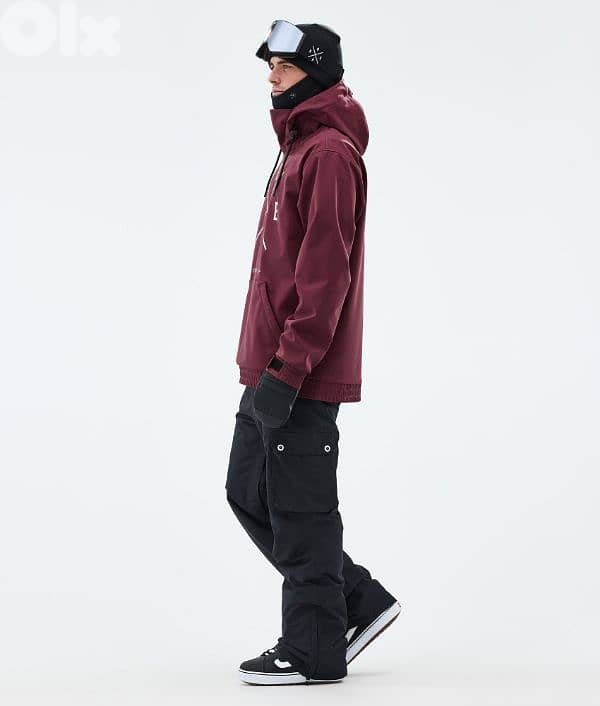 Dope Snow Yeti Burgundy Jacket 3
