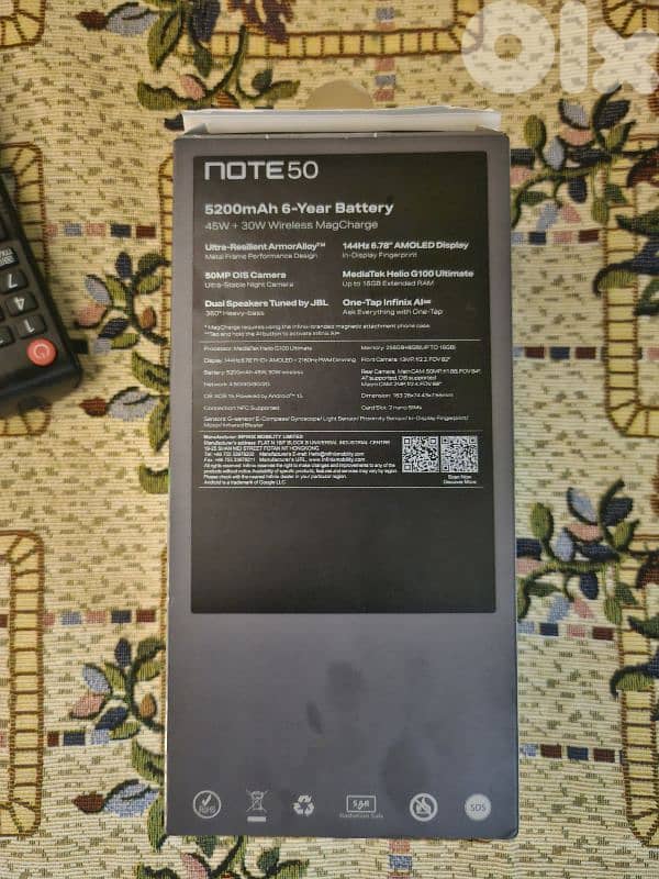Infinix Note 50 – Like New (1 Week Use) 3