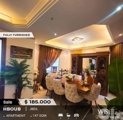 Stunning 147 SQM Fully Furnished Apartment for SALE in Hboub!