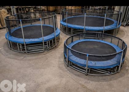 3 trampolines for sale