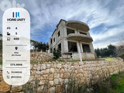 villa on 1000 sqm land under construction for sale in aabay