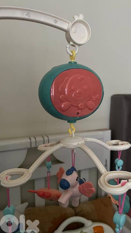 baby bed musical hanging toy 2