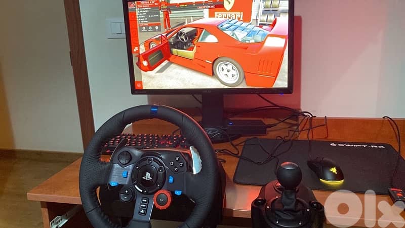 Logitech G29 + shifter 4