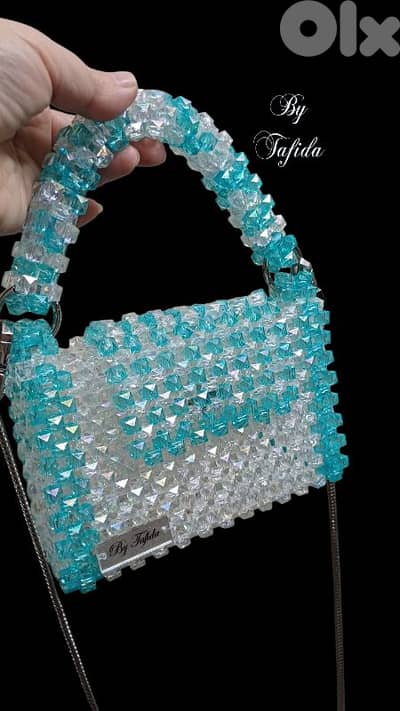beaded handbag