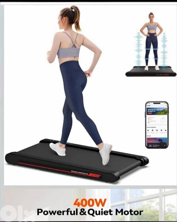 treadmill foldable with remote 1