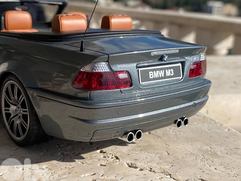 bmw e46 convertible ottomobile brand diecast resin model scale 1/18 7