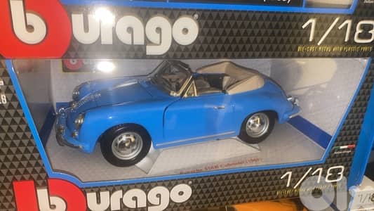porsche 356 scale 1/18 diecast model