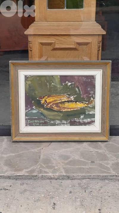 لوحة رسم زيتي اوروبية