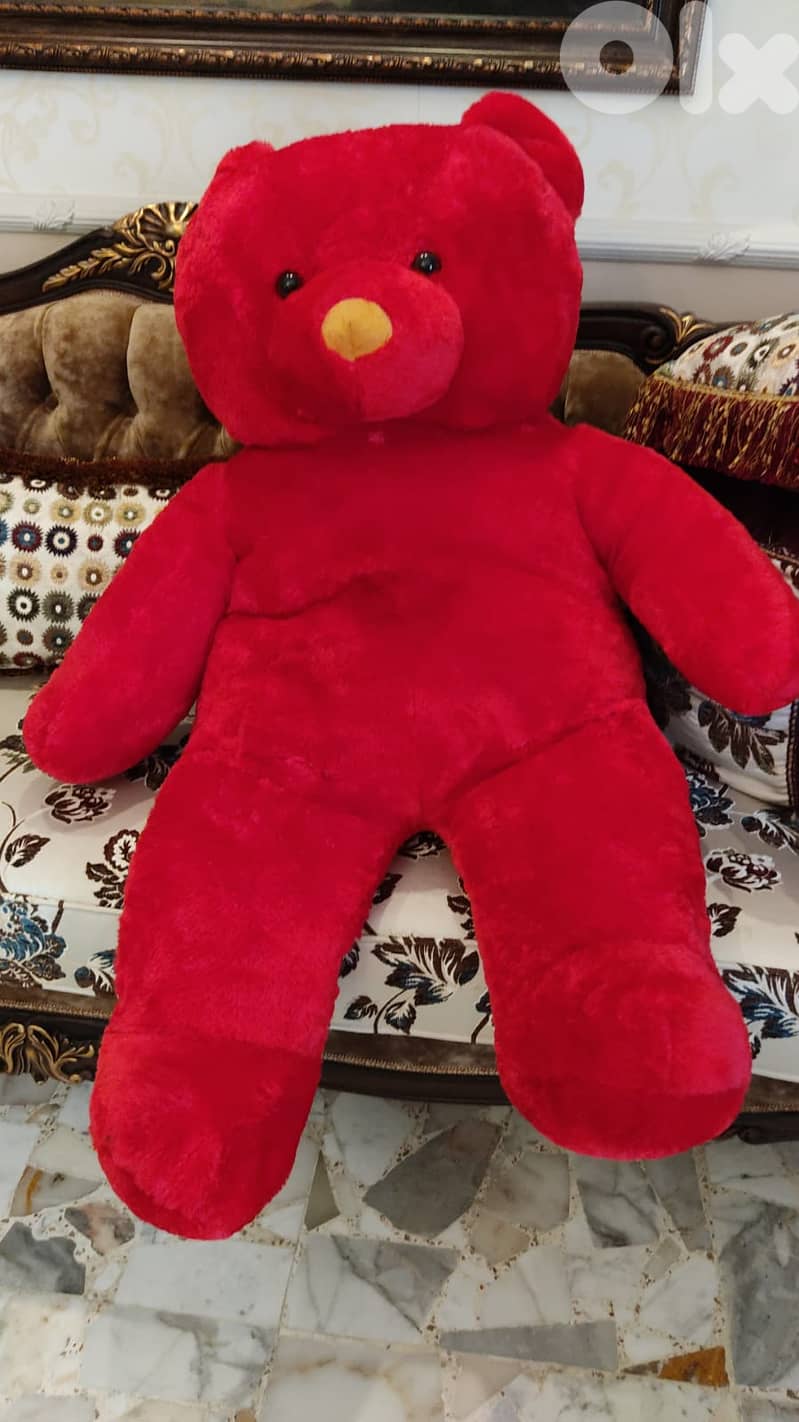 Valentine Big Red Teddy Bear 1