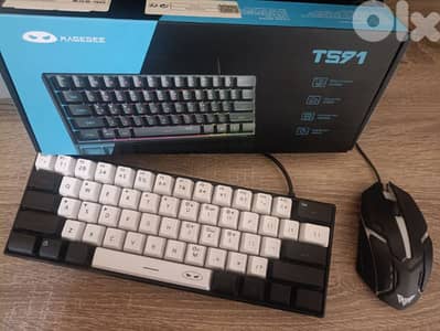 Magegee keyboard with a gaming mouse