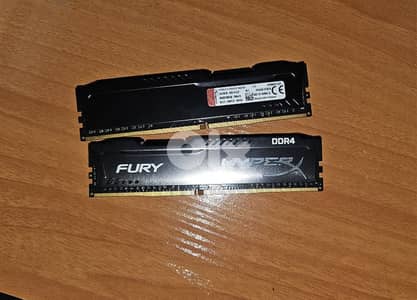 HyperX Furry 2x8GB DDR4 2400MHz.