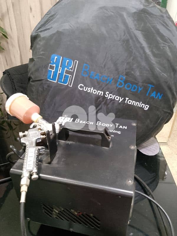 charyo /2 chairs/spray tanning machine 2