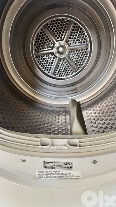 Dryer as new from Bloomberg 7kg 6