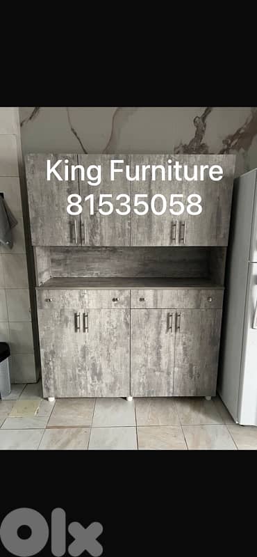 خزانة مطبخ جديدة من المعمل بسعر الجملة متوفرة بجميع الالوان