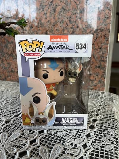 Avatar the last airbender: Aang with Momo Funko pop