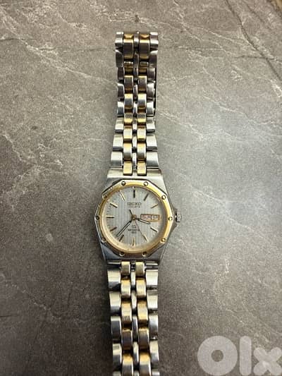 Vintage Seiko "Royal Oak" SQ Sports 100 watch