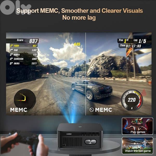 New Full HD Thundeal TD98 pro Projector 30 000 Lumens Android version 8