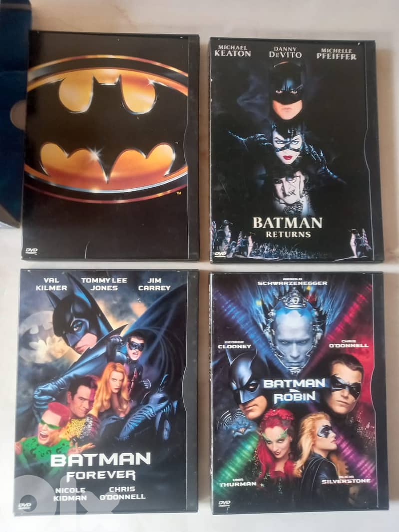 The Batman legacy 4 DVD movies box set 2