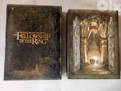 Lord of the rings "The fellowship of the ring" special extended  4 DVD