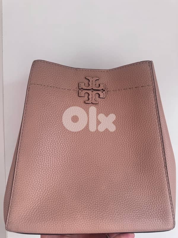 Original Tory Burch Nude McGraw bucket bag medium 2