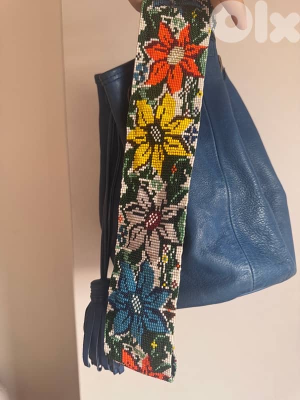 Original Sarah’s bag beaded strap bucket bag 2