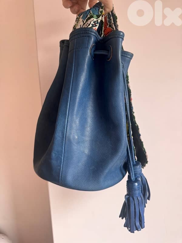 Original Sarah’s bag beaded strap bucket bag 4