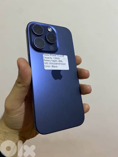 15 pro 128 gb بلا جمرك