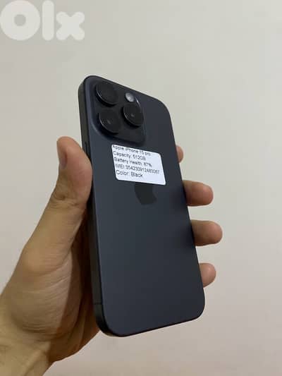 15 pro 512 gb بلا جمرك