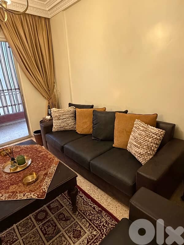 living room ( 3+2+1 ) + tv unit + center table 3