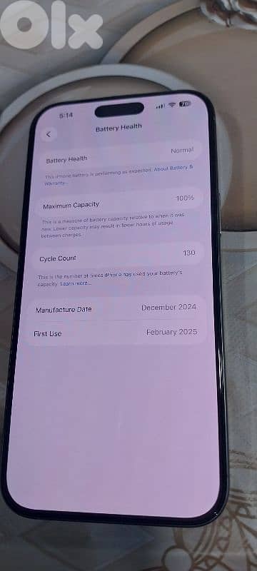 iphone 16 pro max 256 gb like new 1