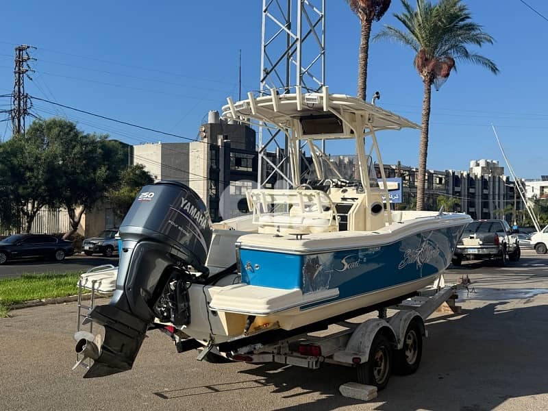 Boat Scout 242 year 2007 225 HP Yamaha engine 6