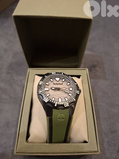 Timberland rubber mens watch