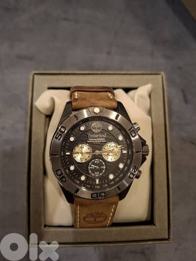 Timberland leather mens watch