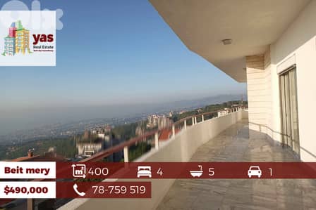 Beit Mery 400m2 | Unlockable View | Generous Dimensions | Luxury | OH