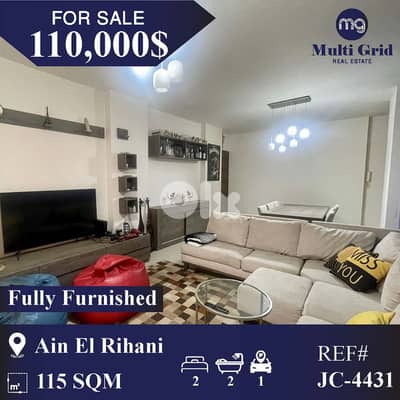 JC-4431 / Apartment for Sale in Ain Rihaneh, شقة للبيع في عين الريحانة